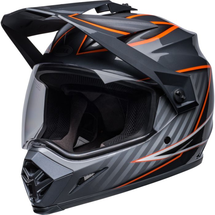BELL Mx-9 Adventure Mips Helmet - Dalton Gloss Black/Orange | Gear2win