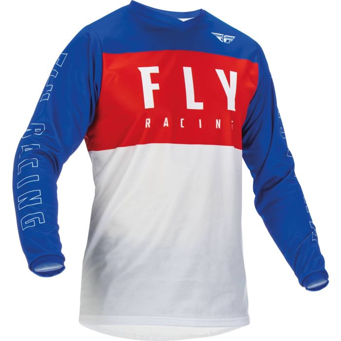 Fly Mx-Jersey F-16 Youth Red-White-Blue | Gear2win