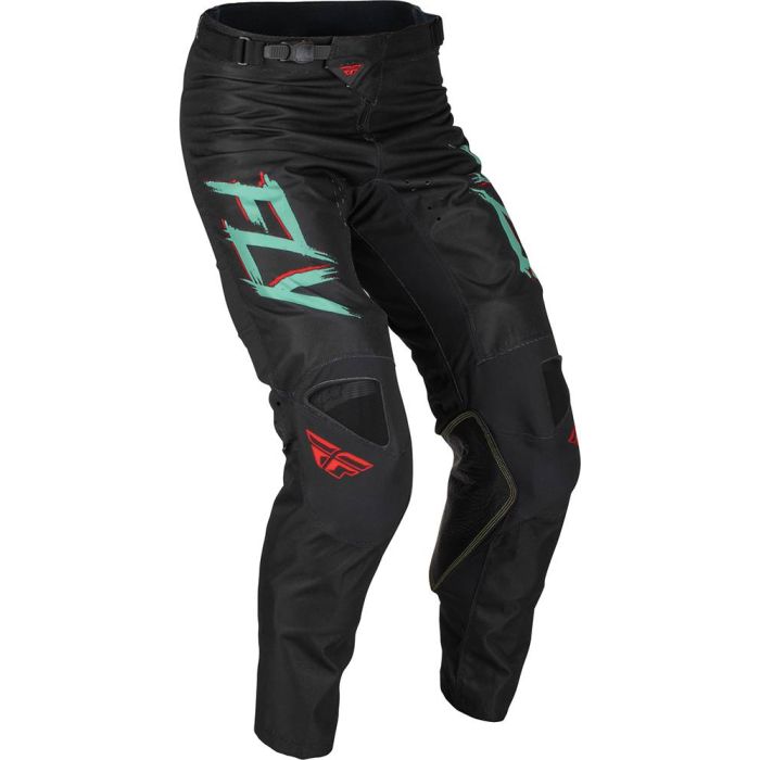 Fly Mx-Pant Kinetic S.E. Rave Black/Mint/Red | Gear2win