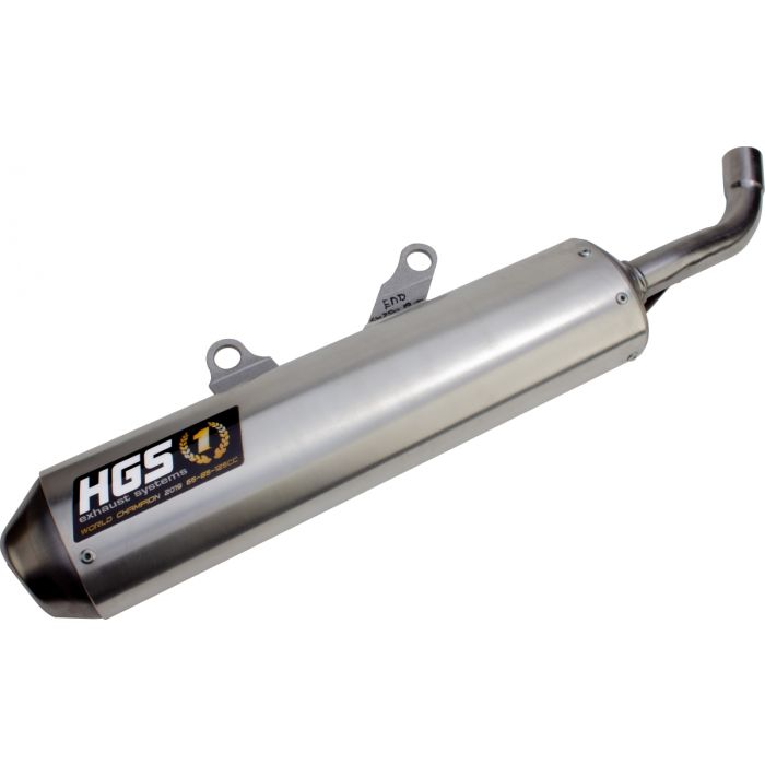 HGS - KTM/HSQ EXC/TE 250 300 17-19 SILENCER ALU ENDURO