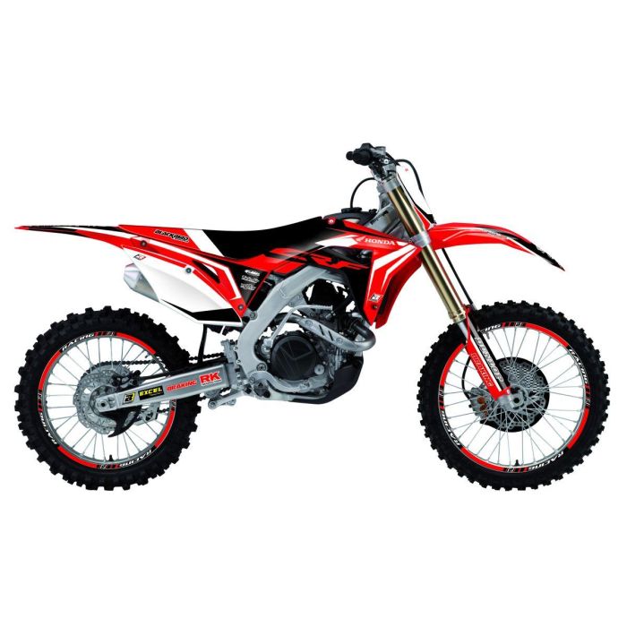 BLACKBIRD GRAPHIC KIT WITH SEATCOVER CRF250 4-09