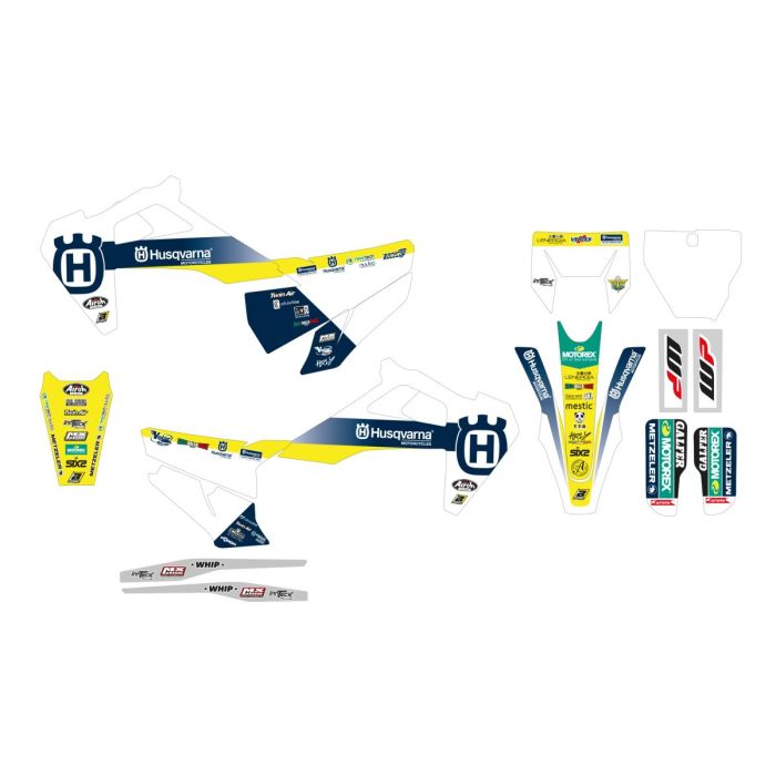 Graphic KIT with seat cover Husqvarna TROPHY 22