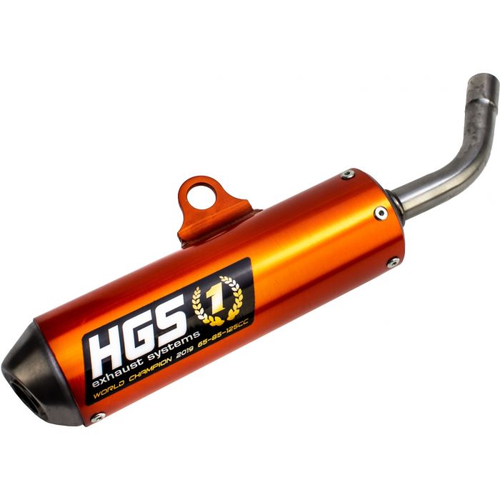 HGS - KTM/HSQ SX/TC 65 16- SILENCER ALU ORANGE