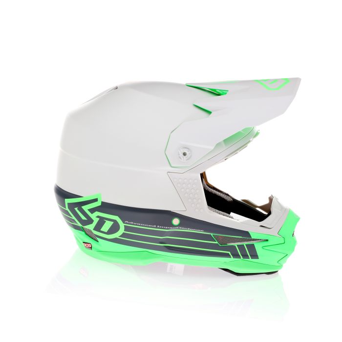 6D Helmet Atr-1 Split Neon Green