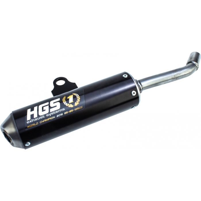 HGS - KTM/HSQ SX/TC 85 18- SILENCER ALU BLACK