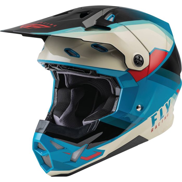 Fly Helmet Formula Cp Rush Black-Stone-Dark Teal | Gear2win