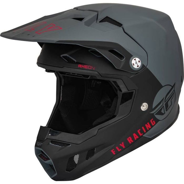 Fly Helmet Formula Cc Centrum Matt Grey-Black | Gear2win