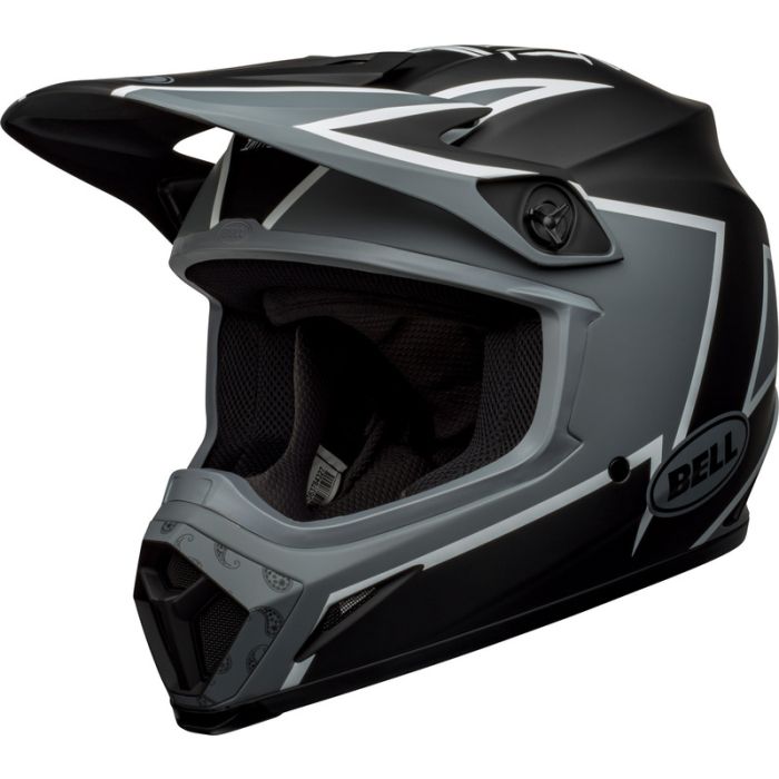 BELL Mx-9 Mips Helmet Twitch Matte Black/Gray/White | Gear2win
