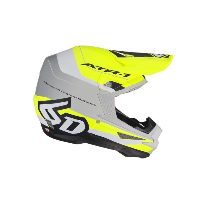 6D Helmet Atr-1 Pace Matte Neon Yellow/Grey