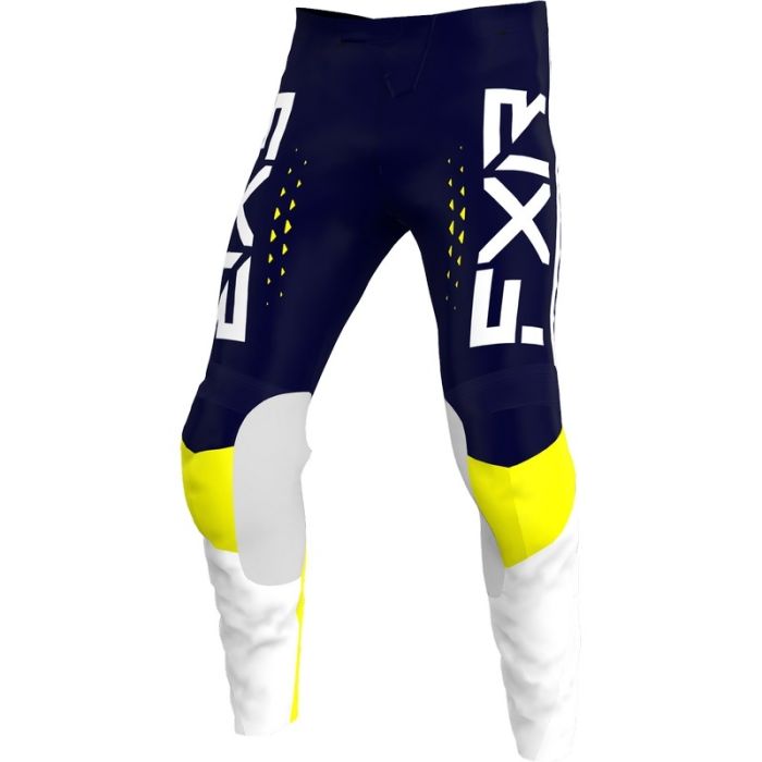 FXR Youth Clutch Pro MX Pant Midnight/White/Yellow