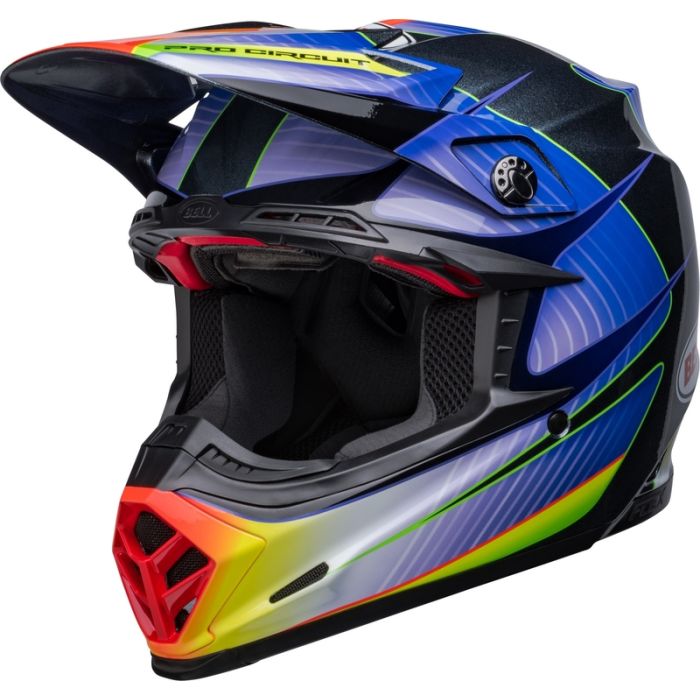 Bell Moto-9S Flex Pro Circuit 23 Helmet - Silver Metallic Flake | Gear2win