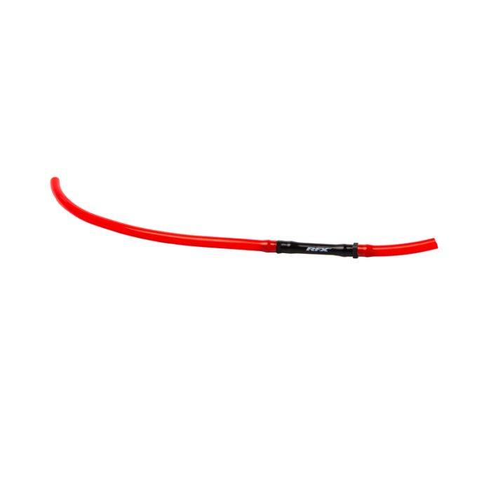 RFX Race Vent Tube - Long Pipe Inc 1 Way Valve (Red) 5 pcs