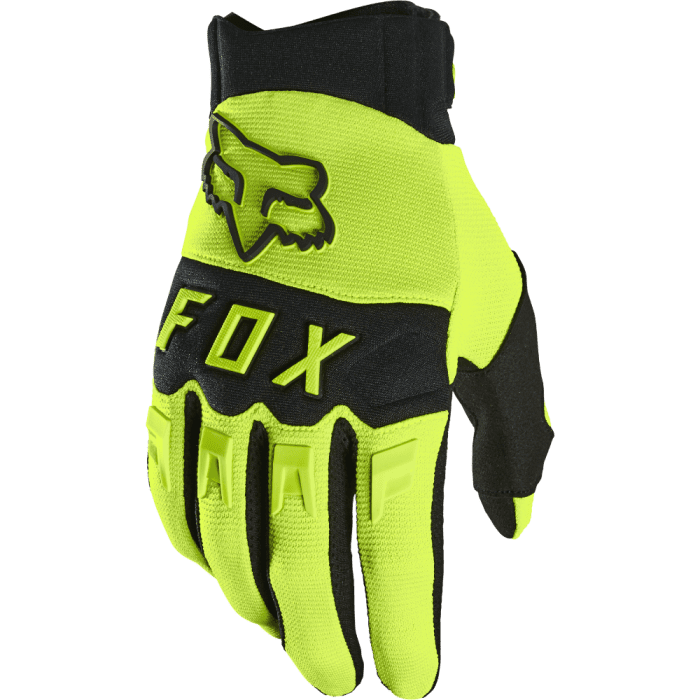 Fox Dirtpaw Glove Fluorescent Yellow