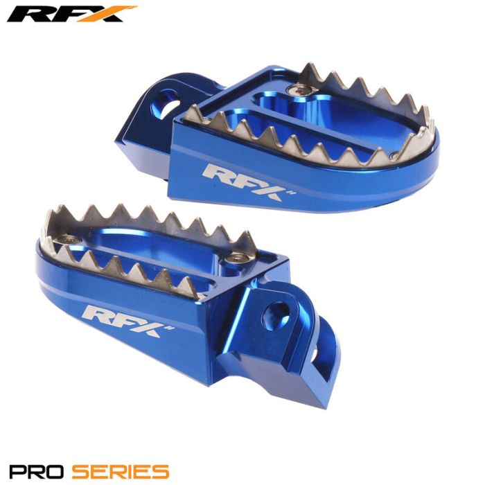 RFX Pro Series 2 Footrests (Blue)