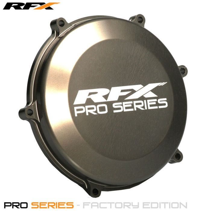 RFX Pro Clutch Cover (Hard Anodised) - Kawasaki KXF450