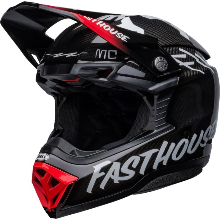 Bell Moto-10 Spherical Helmet Fasthouse Privateer - Black/Red | Gear2win