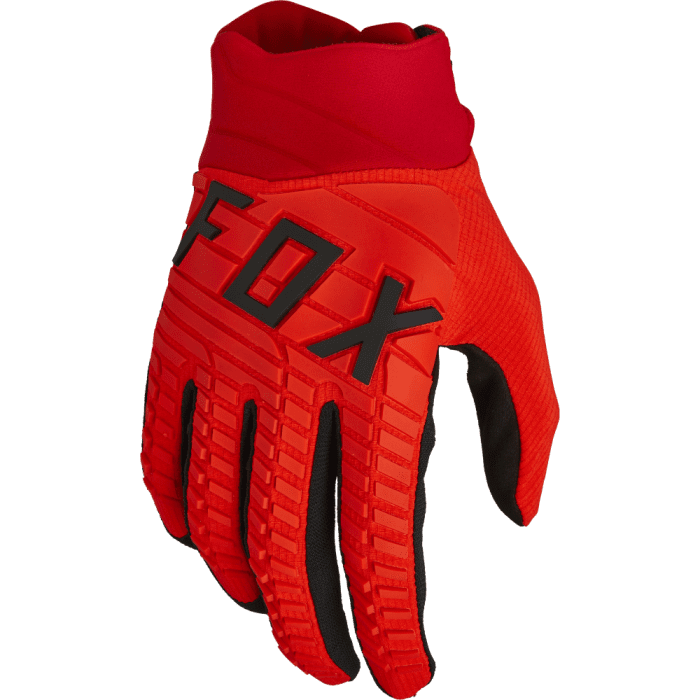 Fox 360 Glove Fluorescent Red