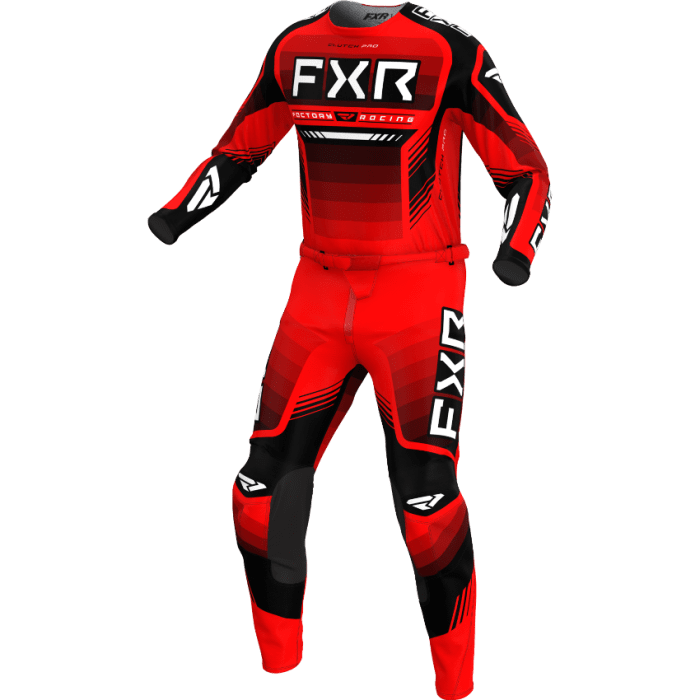 FXR Clutch Pro Mx Red/Black Gear Combo