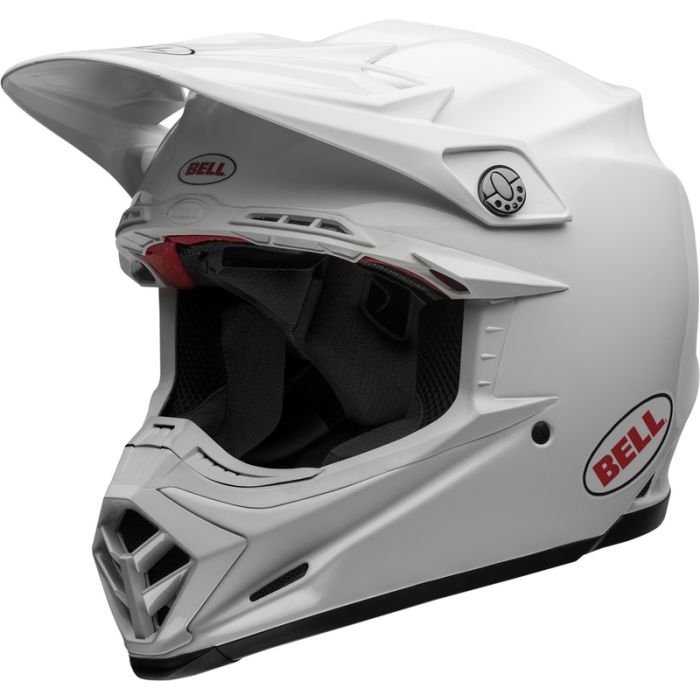 Bell Moto-9S Flex Solid Helmet - White | Gear2win