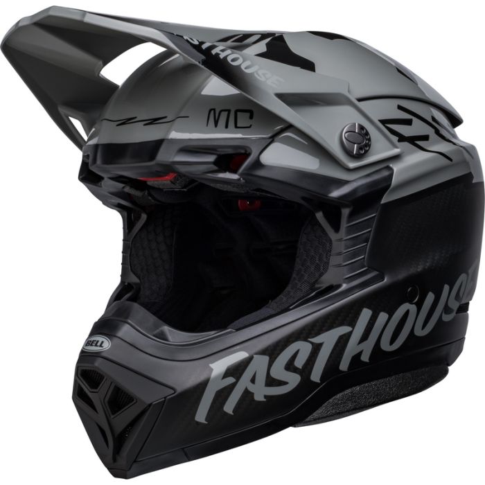 Bell Moto-10 Spherical Helmet Fasthouse Bmf - Matte/Gloss Grey/Black | Gear2win