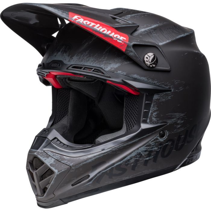 BELL Moto-9S Flex Helmet - Fasthouse Mojave Matte Black/Gray | Gear2win