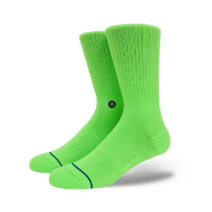 Stance Socks ICON NEON GREEN
