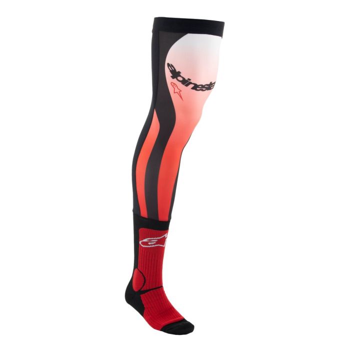 Alpinestars Sock Knee Brace Red/White