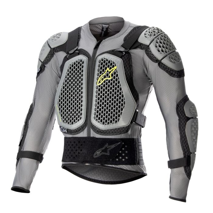 Alpinestars Bionic Action V2 Protection Jacket Gray Black Yellow Fluo