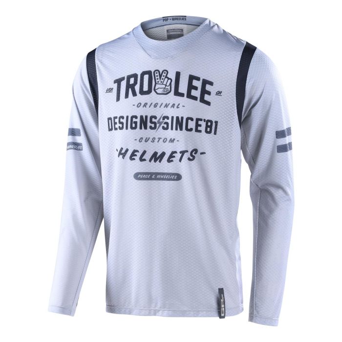Troy Lee Designs Gp Air Jersey Roll Out Light Gray | Gear2win