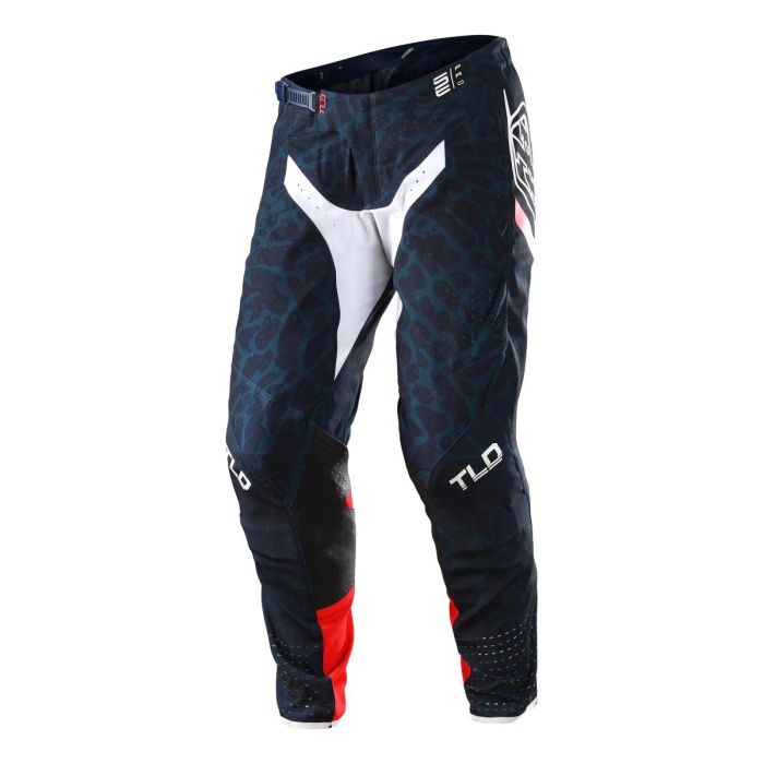 Troy Lee Designs Gp Pant Fractura Navy/Red Youth | Gear2win