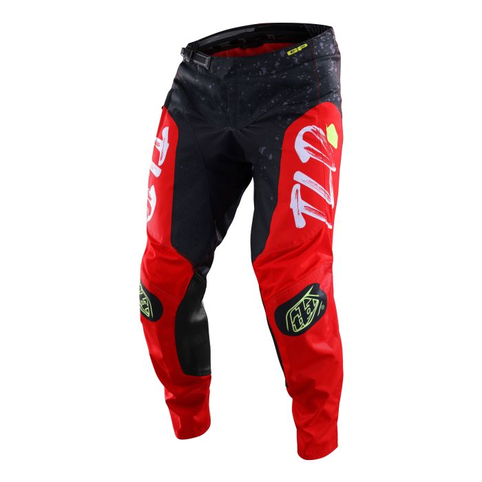 Troy Lee Designs Gp Pro Pant Particial Black/Glo Red | Gear2win