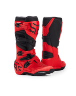 Fox Youth Comp Boot Fluorescent Red