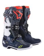 Alpinestars Boots Tech 10 Dark Gray Dark Blue Red Fluo
