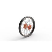 Kite Wheel Assembly MX-Enduro Sport Rear 2.15" X 19" Aluminum Orange