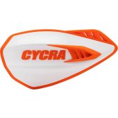 CYCRA CYCLONE HANDGUARDS WHITE/ORANGE