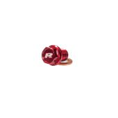 RFX Magnetic Drain Bolt (Red) [M12 x 15mm x 1.25]