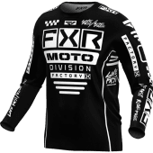 FXR Podium Gladiator Mx Jersey Black/White