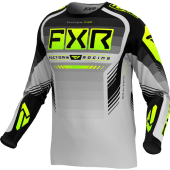 FXR Clutch Pro Mx Jersey Grey/Hi Vis
