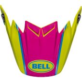 BELL Moto9S Flex SPRITE Off-Road Peak and Mouthpiece Kit - Yellow