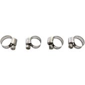 HOSE CLAMPS 8-22MM 4-PACK