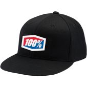 100% essential j fit hat black