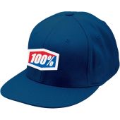 100% essential j fit hat blue