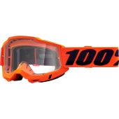 100% Goggle Accuri 2 Over The Glasses Orange Clear