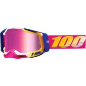 100% Goggle RC2 MISSION Mirror Pink Lens