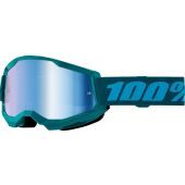 100% Goggle Strata 2 Stone Mirror Blue