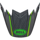 BELL Moto9S Flex SPRITE Off-Road Peak and Mouthpiece Kit - Grey