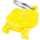 CYCRA NUMBER PLATE KEY CHAIN YELLOW