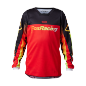 Fox 180 Youth Statk Jersey Fluorescent Red