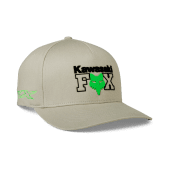 Fox X Kawi Flexfit Hat | Steel Grey