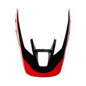 Fox V3 Rs Helmet Visor - Efekt Fluorescent Red